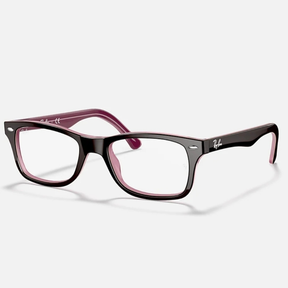 Ray-Ban Brown and Pink Eyeglasses